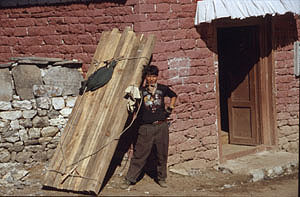 Tengboche 08 holztr�ger P 0300