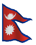 Flagge von Nepal