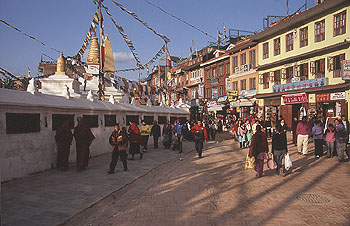 Kathmandu Bodnath 39 rundgang a P 0350 