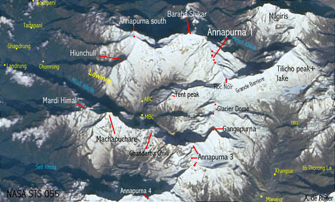 spce pidture Annapurna sanctuary with ABC and Manang